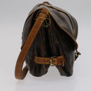 LOUIS VUITTON Monogram Saumur 30 Shoulder Bag M42256 LV Auth 113014-4