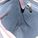 BURBERRY Nova Check Shoulder Bag PVC Leather Beige Auth 113037-19