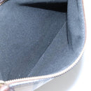 BURBERRY Nova Check Shoulder Bag PVC Leather Beige Auth 113037-22