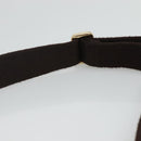 BURBERRY Nova Check Shoulder Bag PVC Leather Beige Auth 113037-8