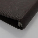 LOUIS VUITTON Epi Agenda MM Day Planner Cover Mocha R2004D LV Auth 113051-16