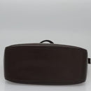 BURBERRY Nova Check Hand Bag Canvas Beige Auth 113053-6