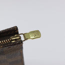 LOUIS VUITTON Damier Ebene Poche Toilette 26 Pouch N47543 LV Auth 113078-9