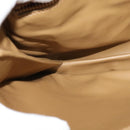 CELINE Macadam Canvas Shoulder Bag PVC Leather Beige Auth 113087-20