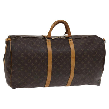 LOUIS VUITTON Monogram Keepall Bandouliere 60 Boston Bag M41412 LV Auth 113099