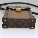 LOUIS VUITTON Reverse Pochette Trunk Vertical Shoulder Bag M67873 Auth 113104A-10