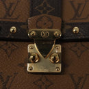 LOUIS VUITTON Reverse Pochette Trunk Vertical Shoulder Bag M67873 Auth 113104A-15