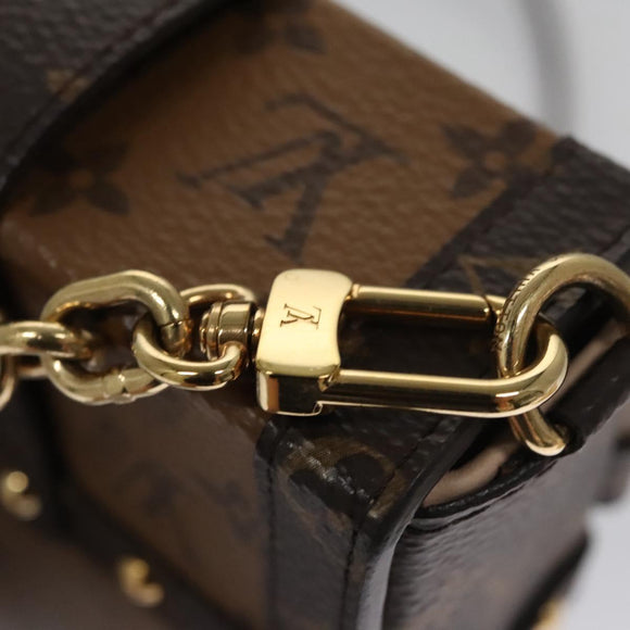 LOUIS VUITTON Reverse Pochette Trunk Vertical Shoulder Bag M67873 Auth 113104A