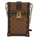LOUIS VUITTON Reverse Pochette Trunk Vertical Shoulder Bag M67873 Auth 113104SAM-13