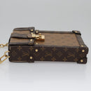 LOUIS VUITTON Reverse Pochette Trunk Vertical Shoulder Bag M67873 Auth 113104A-5