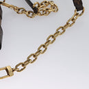 LOUIS VUITTON Reverse Pochette Trunk Vertical Shoulder Bag M67873 Auth 113104A-9