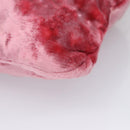 Miu Miu Pouch Velor Pink Auth 113113V-14