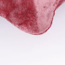 Miu Miu Pouch Velor Pink Auth 113113V-16