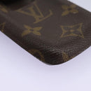 LOUIS VUITTON Monogram Etui Telephone International Cell Case M63064 Auth 113123-14