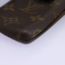 LOUIS VUITTON Monogram Etui Telephone International Cell Case M63064 Auth 113123-9