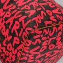 LOUIS VUITTON Monogram Graffiti Speedy 30 Hand Bag Pink M93704 LV Auth 113125AM-15
