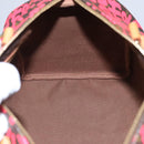 LOUIS VUITTON Monogram Graffiti Speedy 30 Hand Bag Pink M93704 LV Auth 113125AM-21