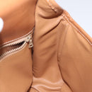 CELINE Macadam Canvas Shoulder Bag PVC Leather Brown Gold Auth 113138-20