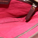 BURBERRY Nova Check Shoulder Bag Canvas Beige Auth 113146-18