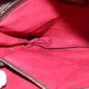 BURBERRY Nova Check Shoulder Bag Canvas Beige Auth 113146-19