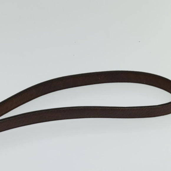 BURBERRY Nova Check Shoulder Bag Canvas Beige Auth 113146