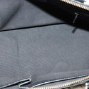 BURBERRY Nova Check Hand Bag Canvas Beige Black Auth 113152-11