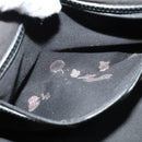 BURBERRY Nova Check Hand Bag Canvas Beige Black Auth 113152-12