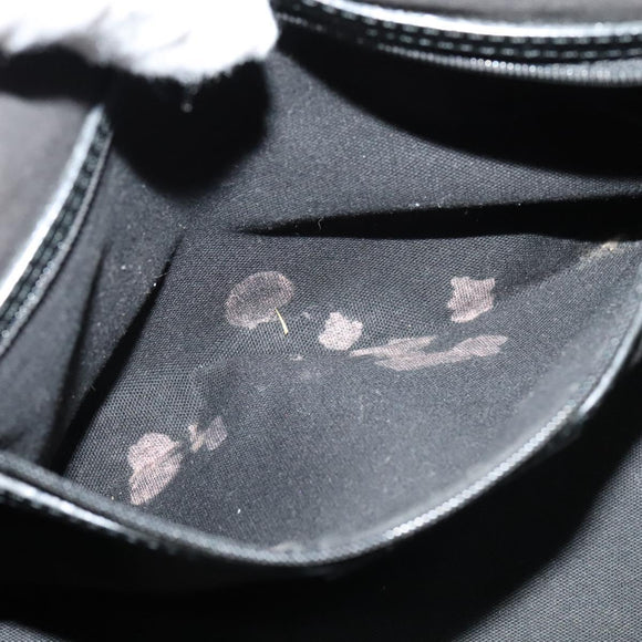 BURBERRY Nova Check Hand Bag Canvas Beige Black Auth 113152