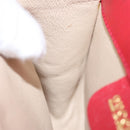 GUCCI Bamboo Waist bag Leather Red Auth 113159V-19