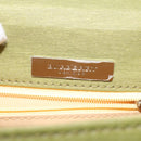 BURBERRY Nova Check Shoulder Bag Canvas Green Auth 113160-15