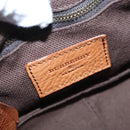 BURBERRY Nova Check Shoulder Bag Canvas Beige Brown Auth 113178-11