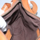 BURBERRY Nova Check Shoulder Bag Canvas Beige Brown Auth 113178-19