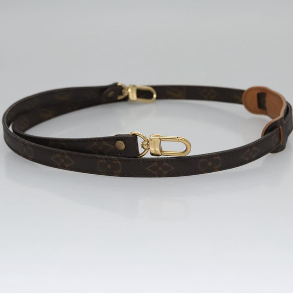 LOUIS VUITTON Monogram Shoulder Strap 45.3"" LV Auth 113179