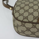 GUCCI GG Supreme Web Sherry Line Clutch Bag PVC Beige Red Green Auth 113196-7