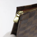 LOUIS VUITTON Damier Ebene Poche Toilette 26 Pouch N47543 LV Auth 113197-8