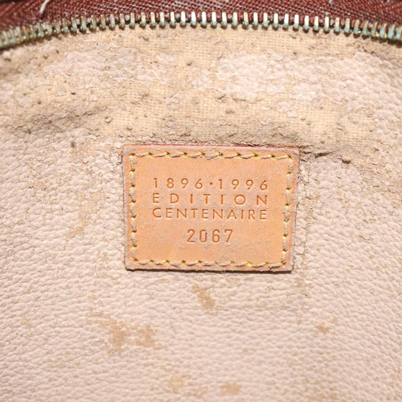 LOUIS VUITTON Damier Ebene Poche Toilette 26 Pouch N47543 LV Auth 113197