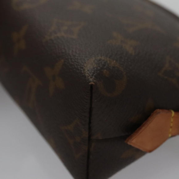 LOUIS VUITTON Monogram Pochette Cosmetic PM Cosmetic Pouch M47515 LV Auth 113199