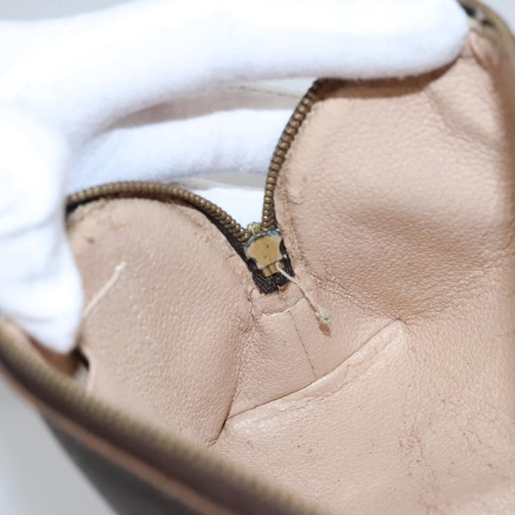 LOUIS VUITTON Monogram Pochette Cosmetic PM Cosmetic Pouch M47515 LV Auth 113199