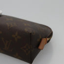 LOUIS VUITTON Monogram Pochette Cosmetic PM Cosmetic Pouch M47515 LV Auth 113199-14