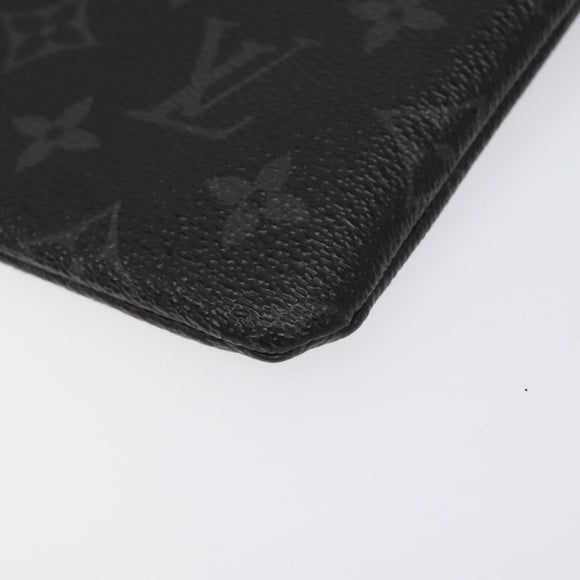 LOUIS VUITTON Monogram Eclipse Fragment iPhone Case M64449 LV Auth 113202