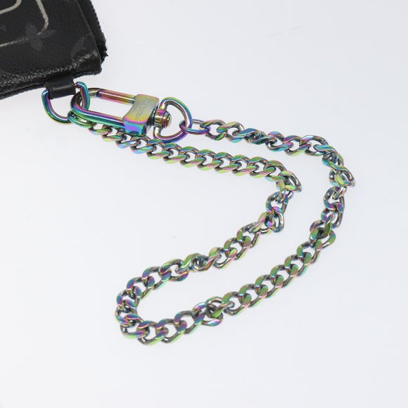 LOUIS VUITTON Monogram Eclipse Fragment iPhone Case M64449 LV Auth 113202