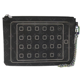 LOUIS VUITTON Monogram Eclipse Fragment iPhone Case M64449 LV Auth 113202 - 0