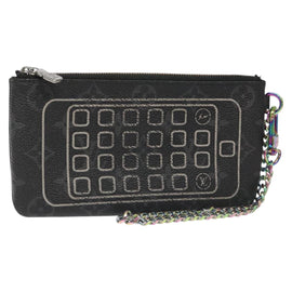 LOUIS VUITTON Monogram Eclipse Fragment iPhone Case M64433 LV Auth 113203