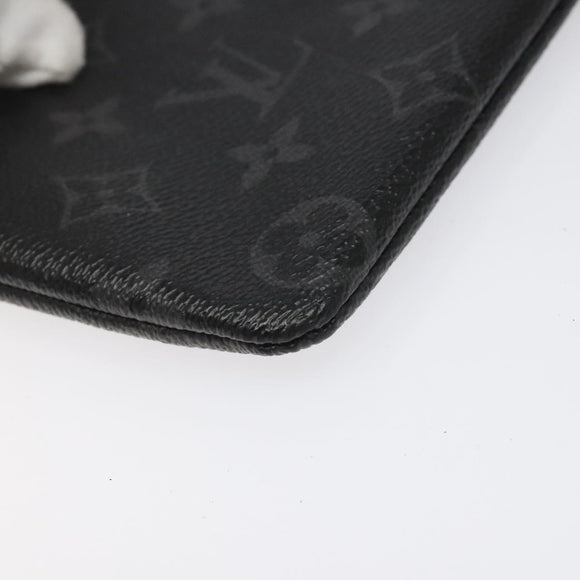 LOUIS VUITTON Monogram Eclipse Fragment iPhone Case M64433 LV Auth 113203