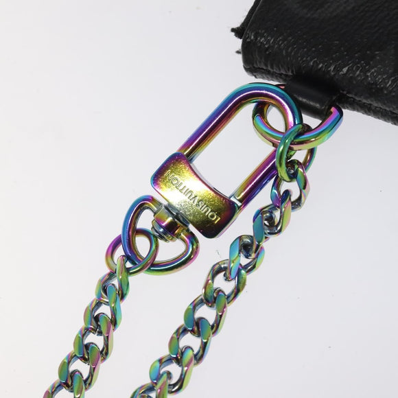 LOUIS VUITTON Monogram Eclipse Fragment iPhone Case M64433 LV Auth 113203