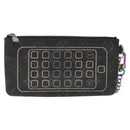 LOUIS VUITTON Monogram Eclipse Fragment iPhone Case M64433 LV Auth 113203-13