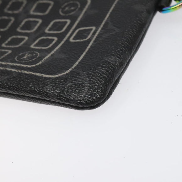 LOUIS VUITTON Monogram Eclipse Fragment iPhone Case M64433 LV Auth 113203