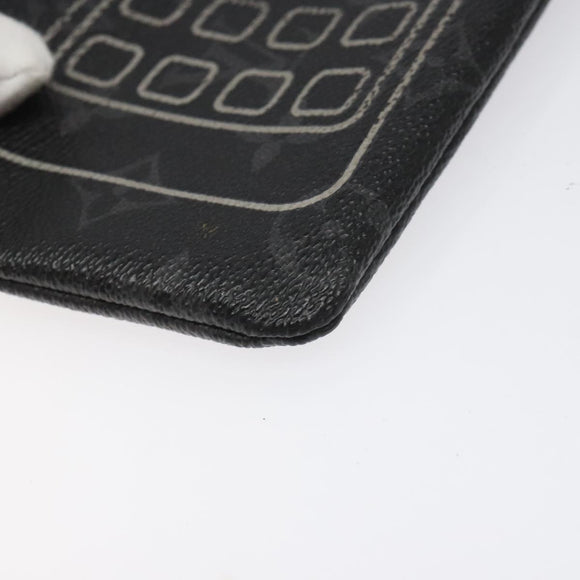 LOUIS VUITTON Monogram Eclipse Fragment iPhone Case M64433 LV Auth 113203