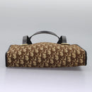 Christian Dior Trotter Canvas Hand Bag Brown Auth 113223-5