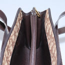 Christian Dior Trotter Canvas Hand Bag Brown Auth 113223-20